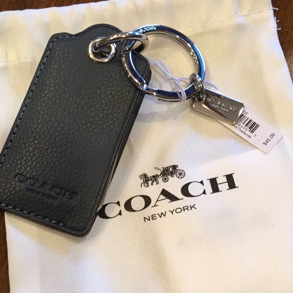 Coach Other - Coach leather bottle opener key FOB